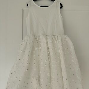 H&M White Floral Kids Dress